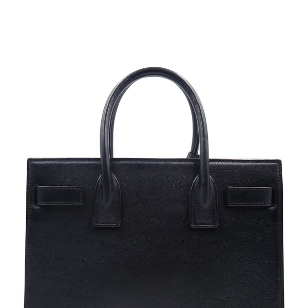 Bags- Baby Sac de Jour Love in Grained Leather Black Elegant Everyday Designer Handbag