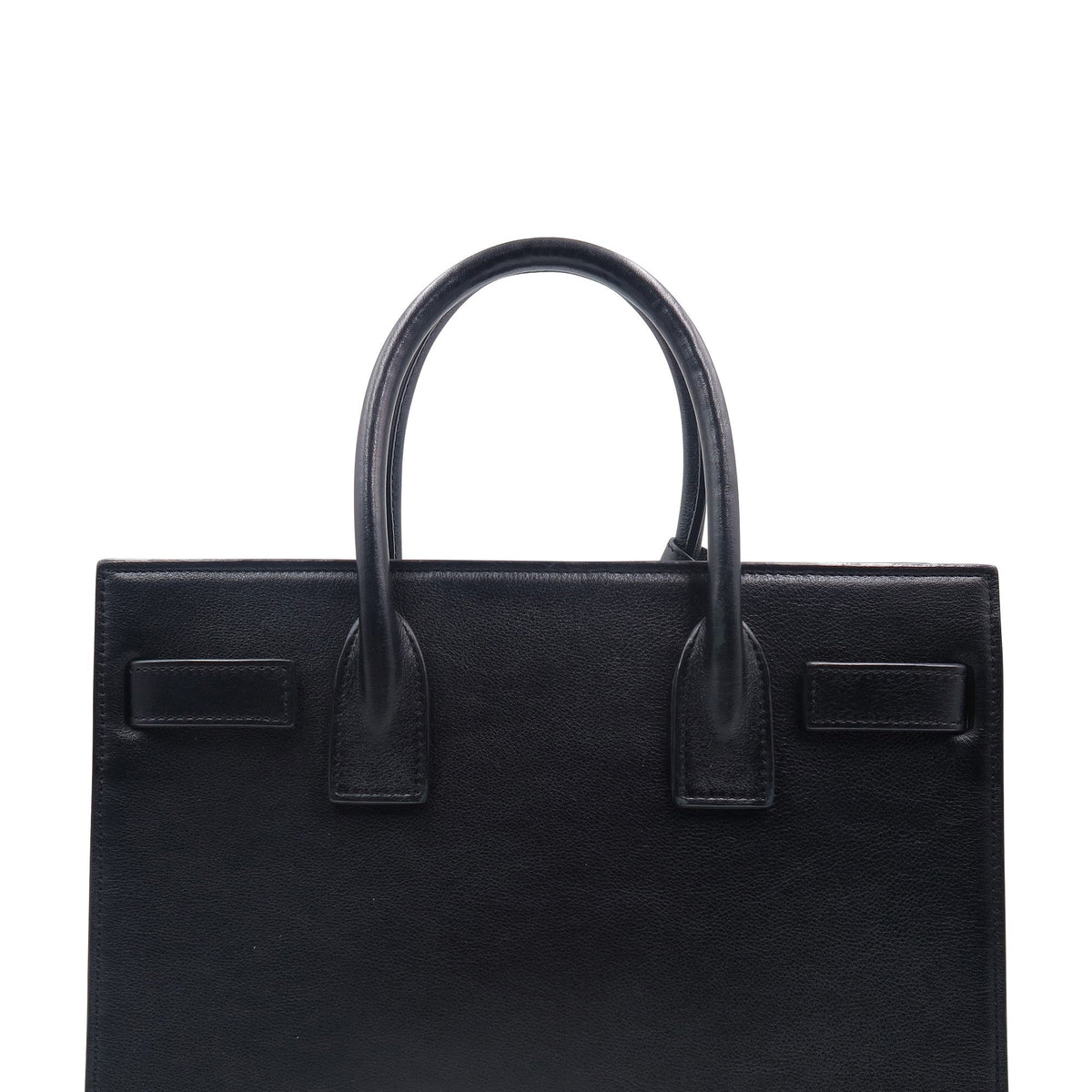 Bags? Baby Sac de Jour Love in Grained Leather Black Luxury Designer Leather Handbag