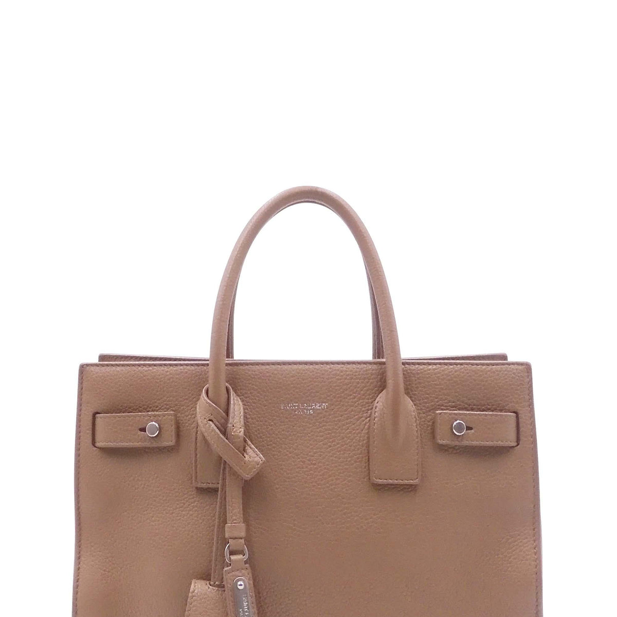Saint Laurent Bags- Saint Laurent Baby Sac De Jour Souple Taupe Elegant Everyday Designer Handbag