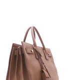 Close-up of Baby bags hardware and fine stitching