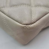Close-up of Becky bags hardware and fine stitching