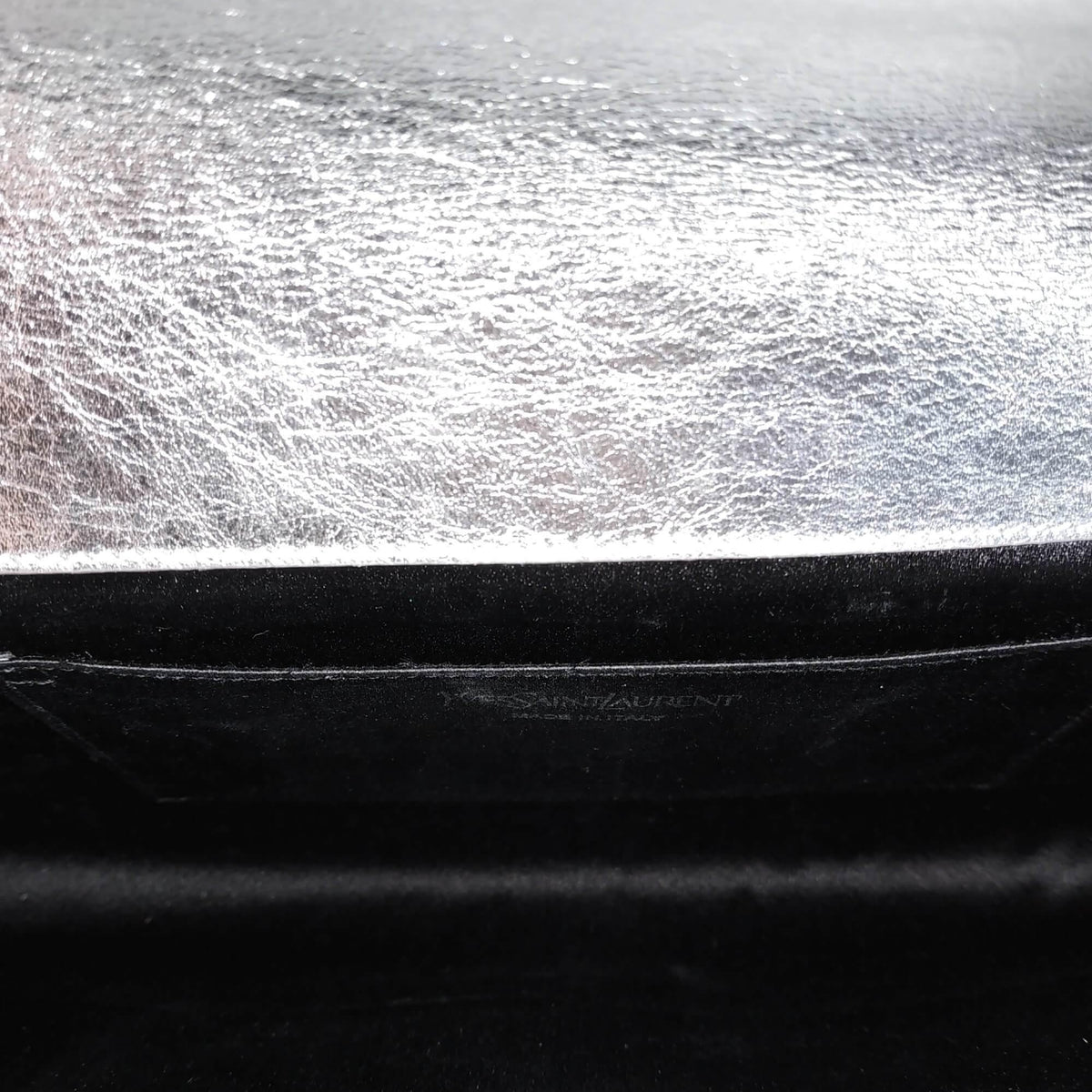 Saint Laurent Bags? Saint Laurent Belle De Jour Clutch Silver Premium Designer Shoulder Bag