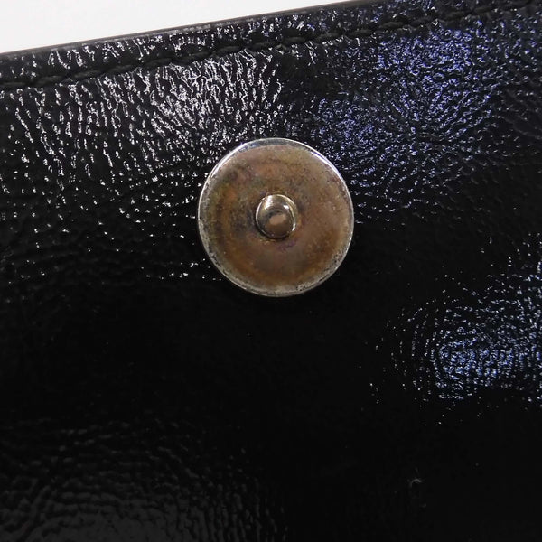 Close-up of Belle bags hardware and fine stitching