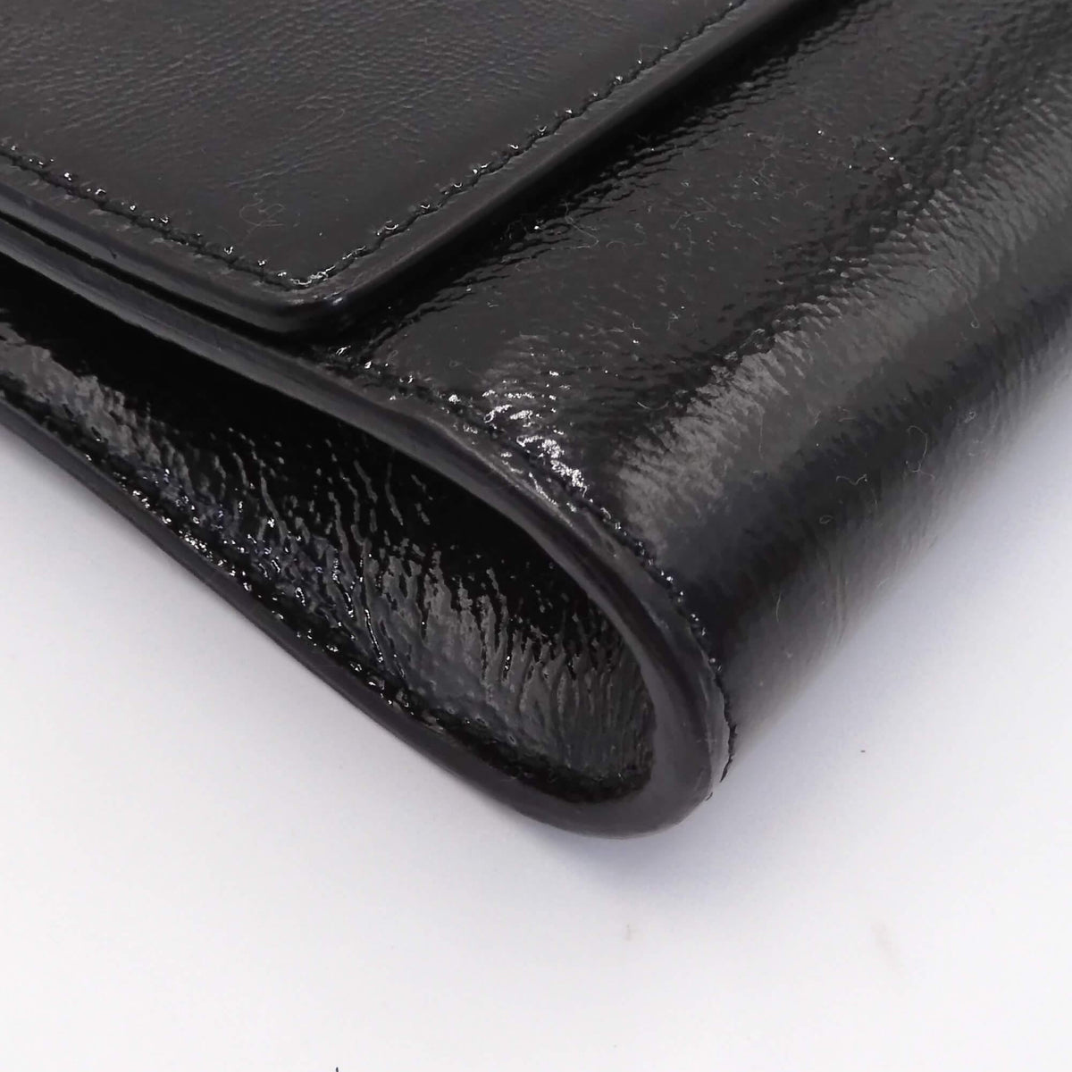 Saint Laurent Bags? Saint Laurent Belle De Jour Clutch Patent Black Luxury Designer Leather Handbag