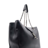 Close-up of Cassandre bags hardware and fine stitching