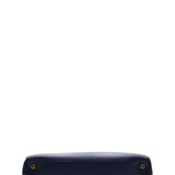 Close-up of Cassandre bags hardware and fine stitching