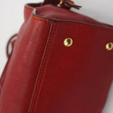 Close-up of Chyc bags hardware and fine stitching