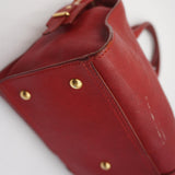 Close-up of Chyc bags hardware and fine stitching