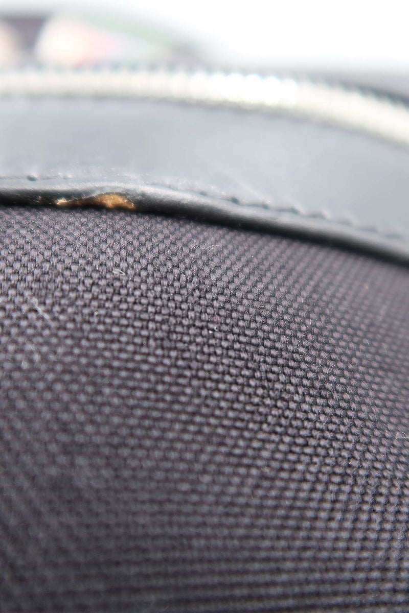 Close-up of City bags hardware and fine stitching
