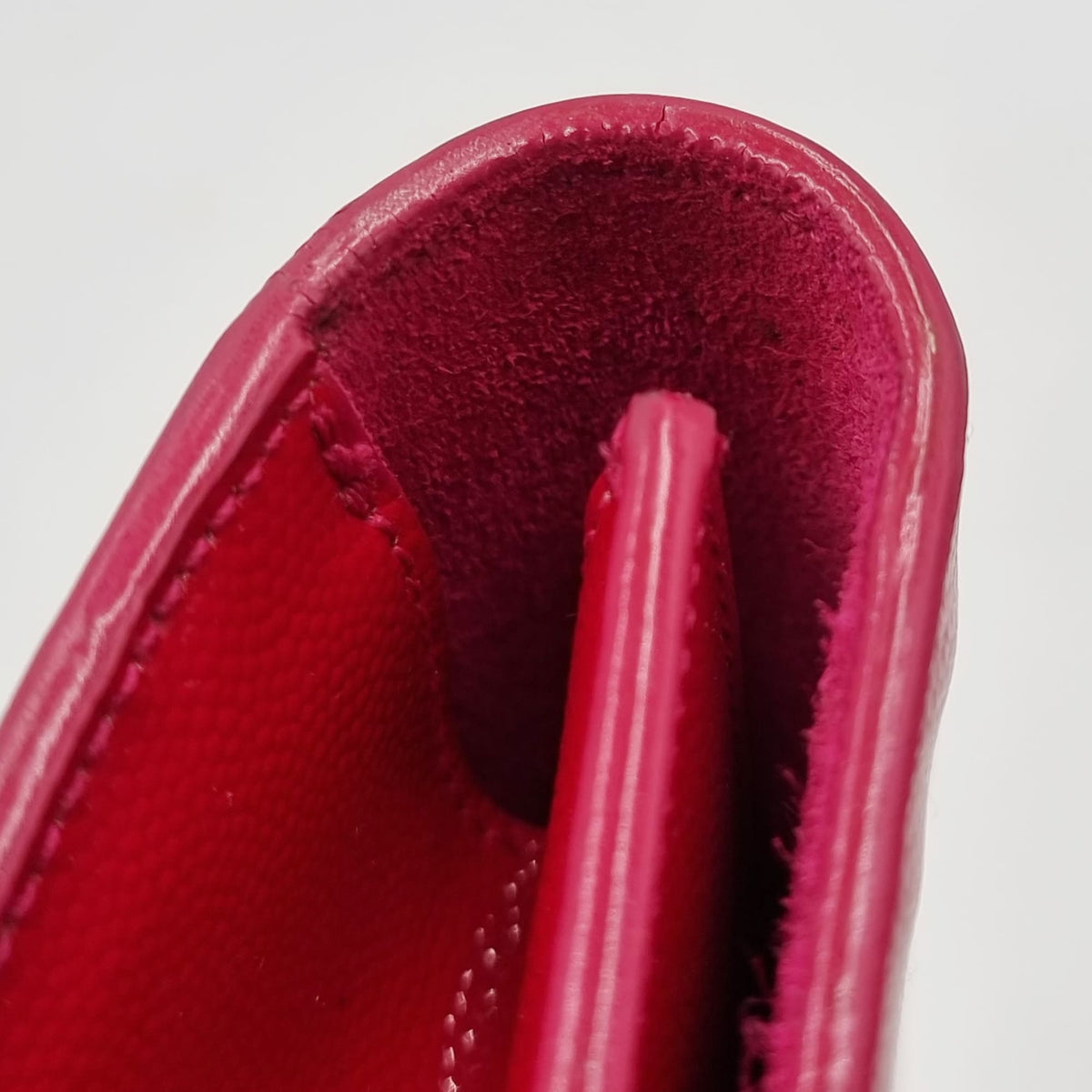 Classic premium bags detail and craftsmanship close-up