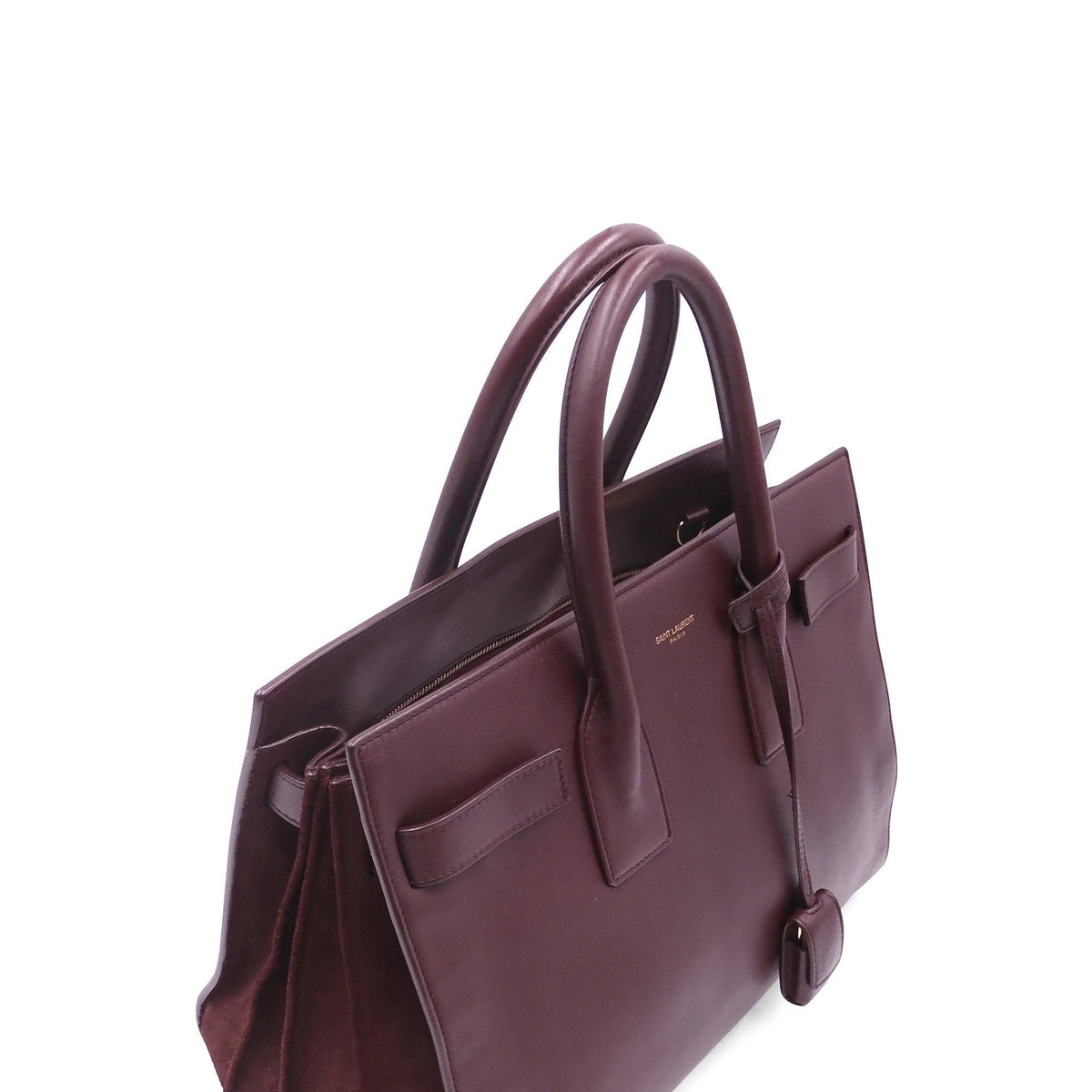 Close-up of Classic bags hardware and fine stitching