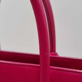 Close-up of Classic bags hardware and fine stitching