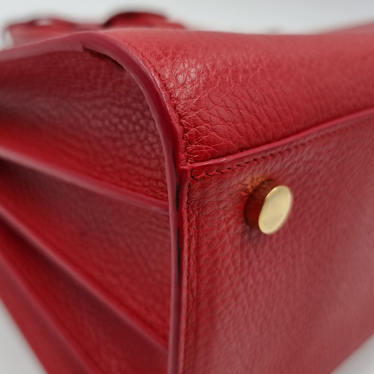 Classic premium bags detail and craftsmanship close-up