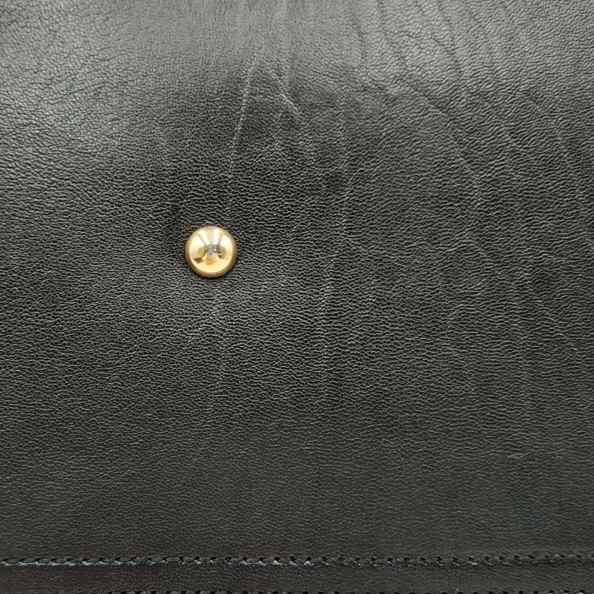 Close-up of Large bags hardware and fine stitching