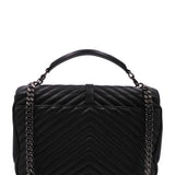 Close-up of Large bags hardware and fine stitching
