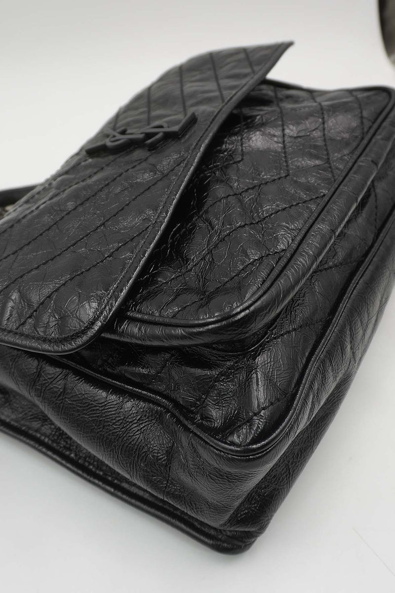 Large premium bags detail and craftsmanship close-up
