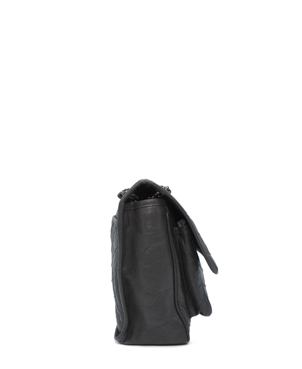 Close-up of Large bags hardware and fine stitching