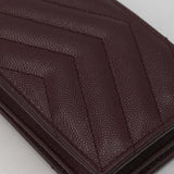 Close-up of Matelasse bags hardware and fine stitching