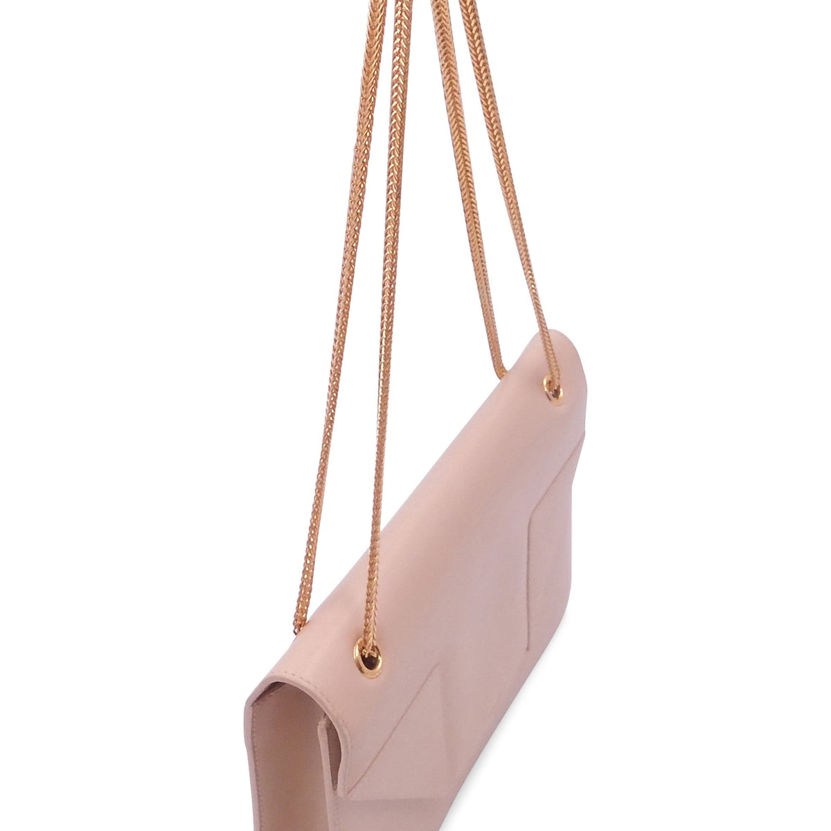 Close-up of Medium bags hardware and fine stitching
