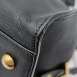 Close-up of Medium bags hardware and fine stitching