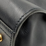 Close-up of Medium bags hardware and fine stitching