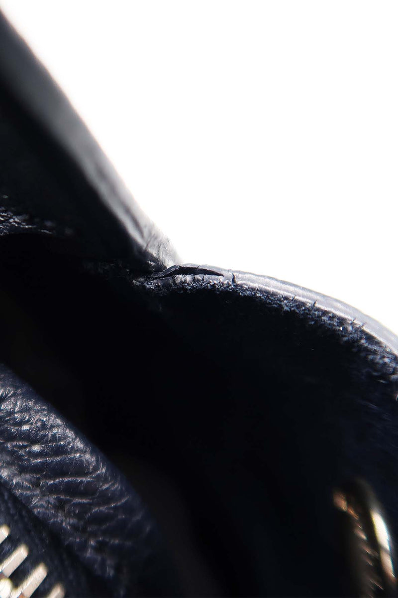 Close-up of Medium bags hardware and fine stitching