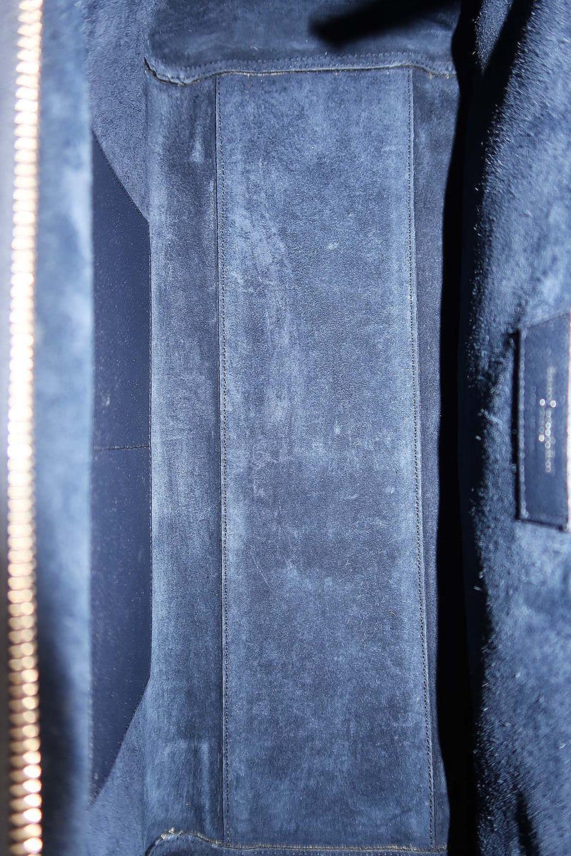 Close-up of Medium bags hardware and fine stitching