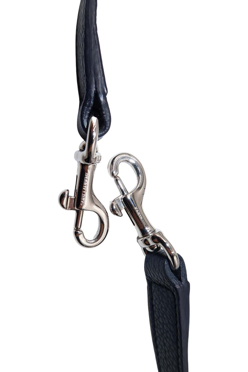 Close-up of Medium bags hardware and fine stitching