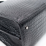 Close-up of Medium bags hardware and fine stitching