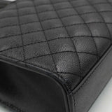 Close-up of Medium bags hardware and fine stitching