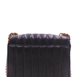 Close-up of Medium bags hardware and fine stitching