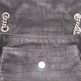 Close-up of Medium bags hardware and fine stitching
