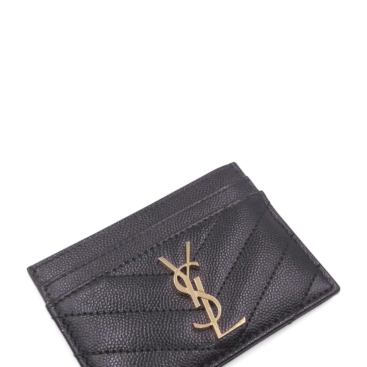 Close-up of Monogram bags hardware and fine stitching