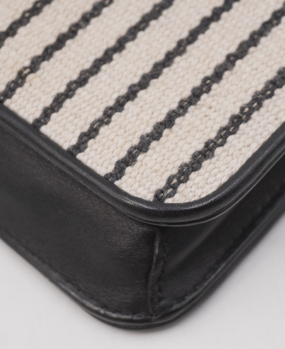 Monogram premium bags detail and craftsmanship close-up