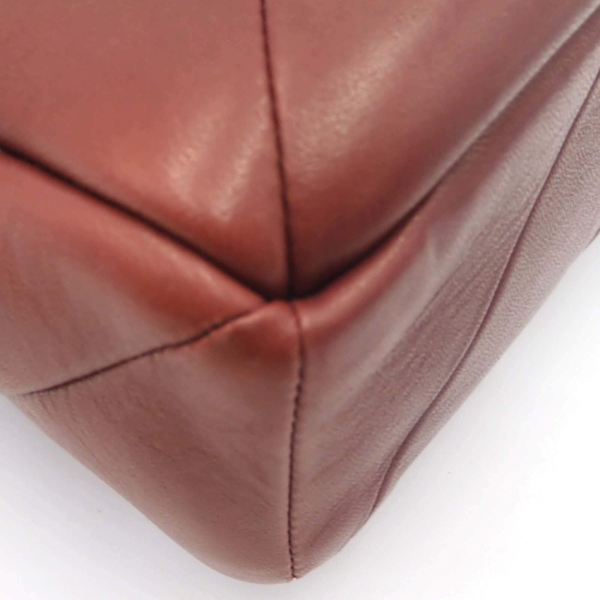 Monogram premium bags detail and craftsmanship close-up