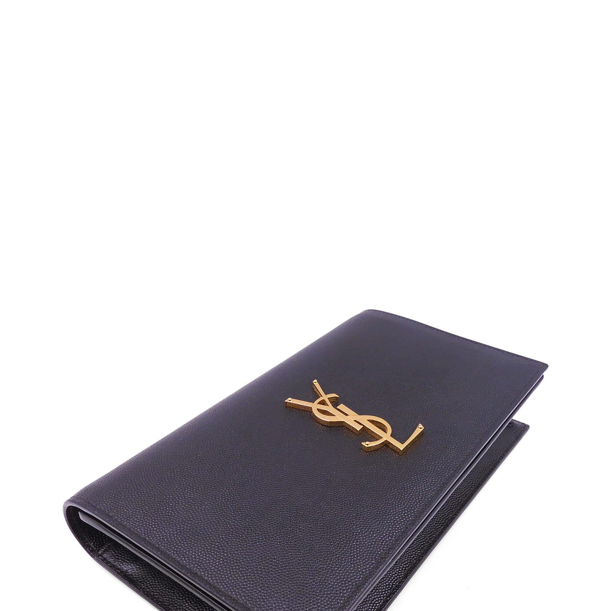 Close-up of Monogram bags hardware and fine stitching