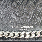 Close-up of Monogram bags hardware and fine stitching