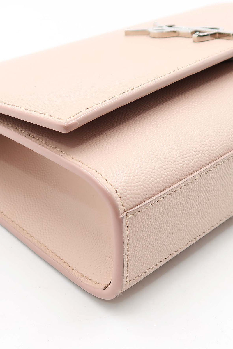 Monogram premium bags detail and craftsmanship close-up