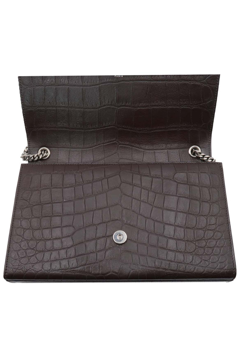 Monogram premium bags detail and craftsmanship close-up