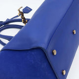 Monogram premium bags detail and craftsmanship close-up