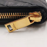 Close-up of New bags hardware and fine stitching