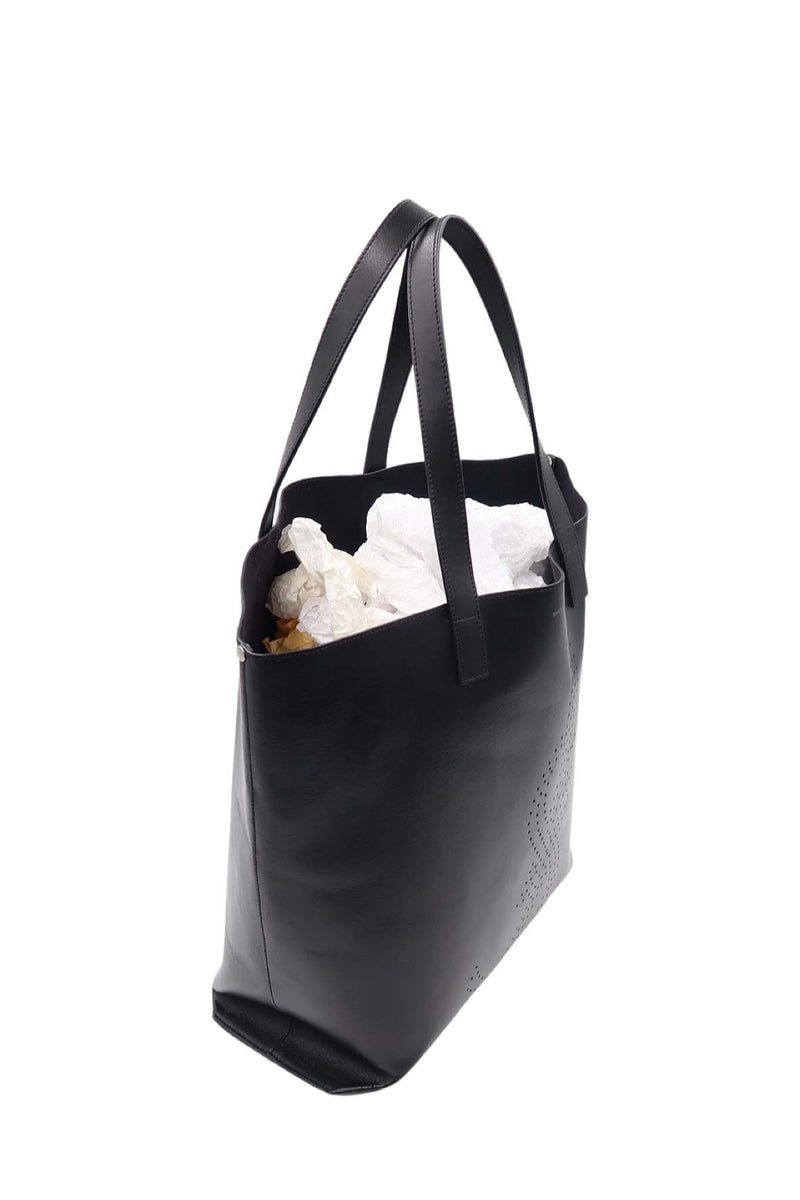 Perforated bags luxury designer piece front view