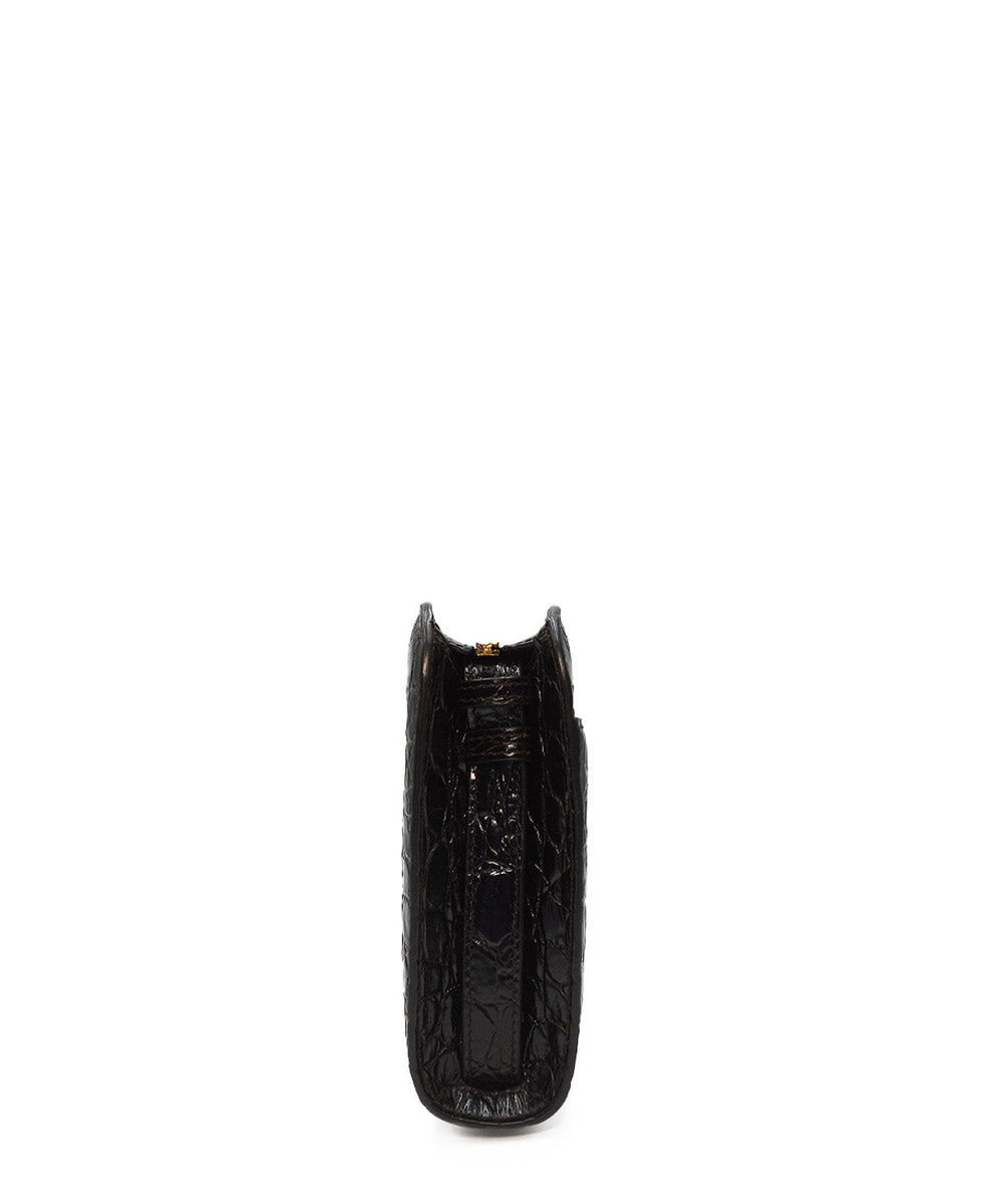 Croco bags luxury designer piece front view
