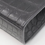 Close-up of Medium bags hardware and fine stitching