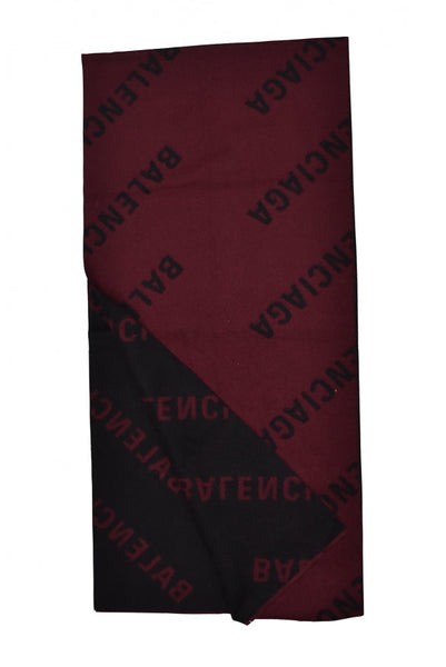Balenciaga premium scarves & wraps detail and craftsmanship close-up