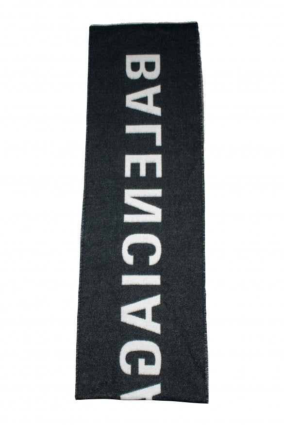 Balenciaga premium scarves & wraps detail and craftsmanship close-up