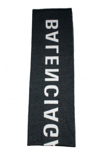 Balenciaga premium scarves & wraps detail and craftsmanship close-up