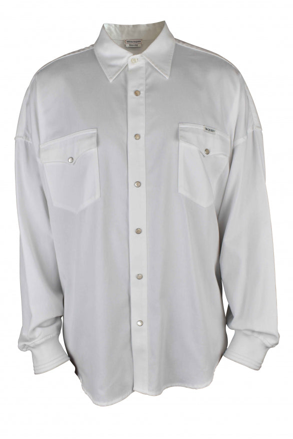 Alexander McQueen tee shirts luxury designer piece front view