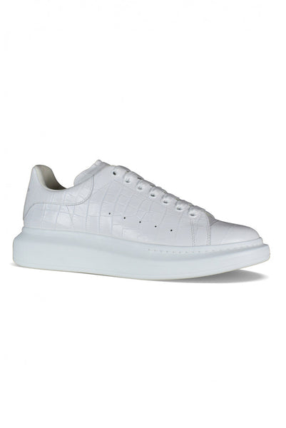 Alexander McQueen premium athletic detail and craftsmanship close-up