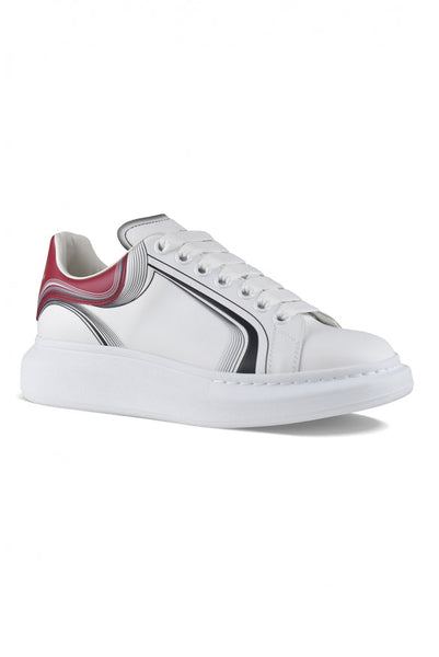 Alexander McQueen premium athletic detail and craftsmanship close-up